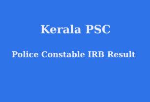 police constable result