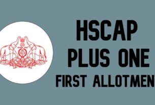 HSCAP plus One First Allotment 2026